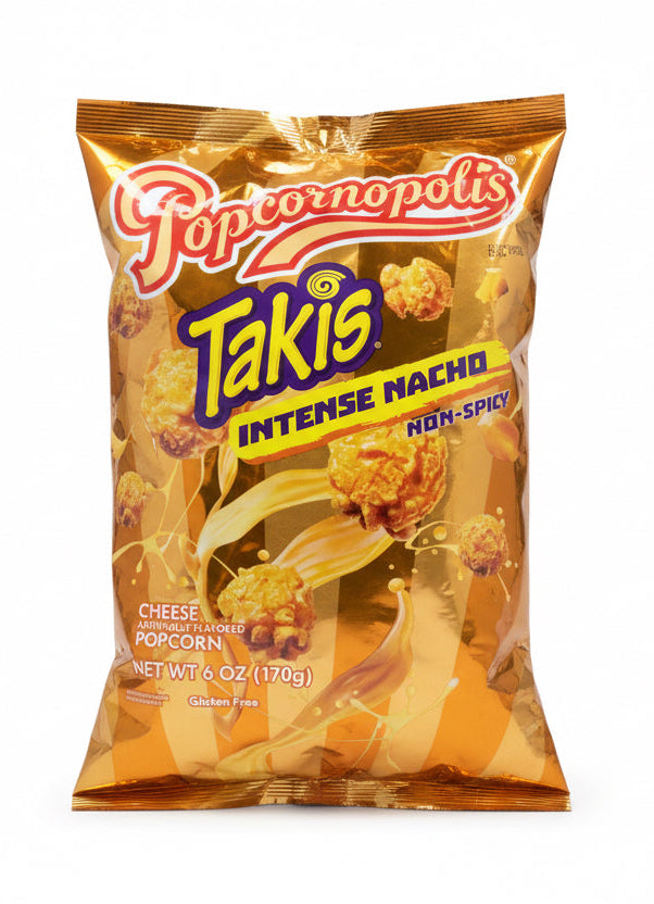 Popcornopolis Takis Intense Nachos 170g