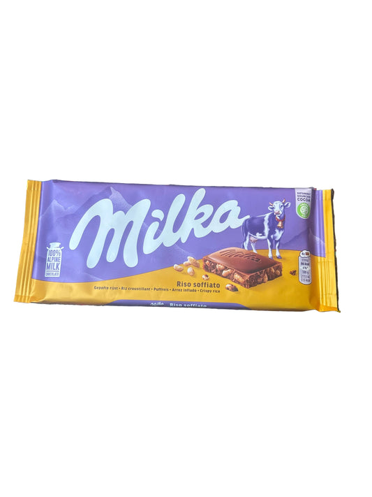 Milka Riso Soffiato 100g
