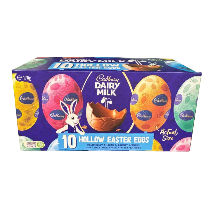 Cadbury Easter Dairy Milk Eggs 170g - Tom's Confectionery Warehouse