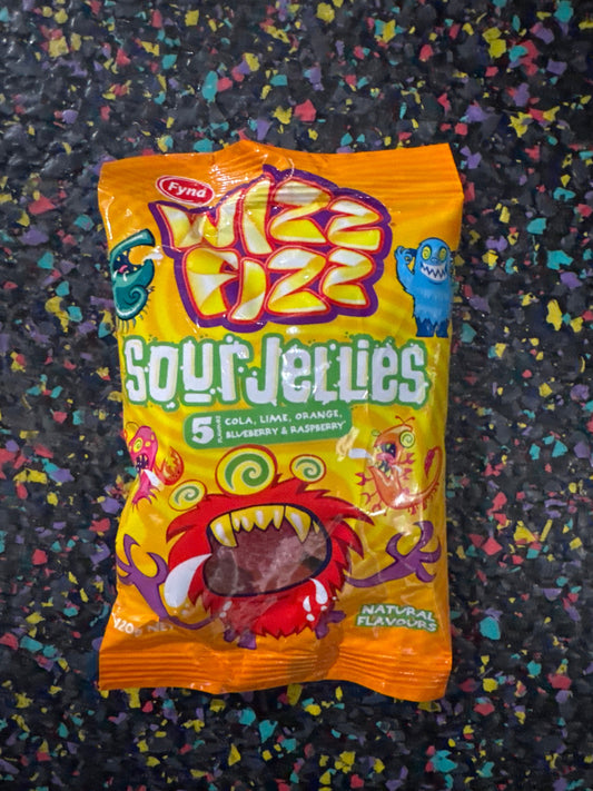 Fyna Wizz Fizz Sour Jellies 120g