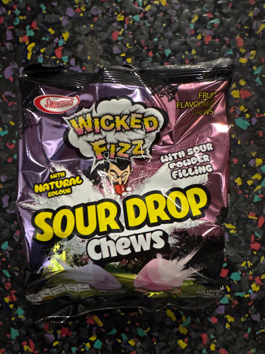 Sweetman's Drop Sour Strawberry Grape 90g