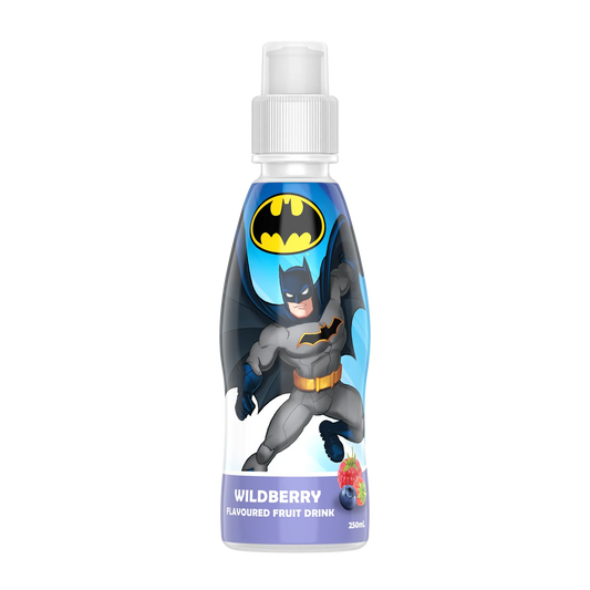 Fruity Burst Batman Wildberry 250ml - Tom's Confectionery Warehouse