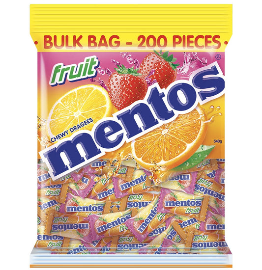 Mentos Fruit 200pcs 540g