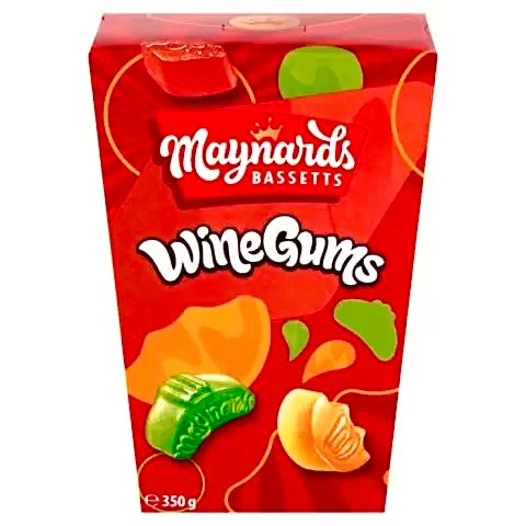 Maynards Bassetts Wine Gums Box 350g