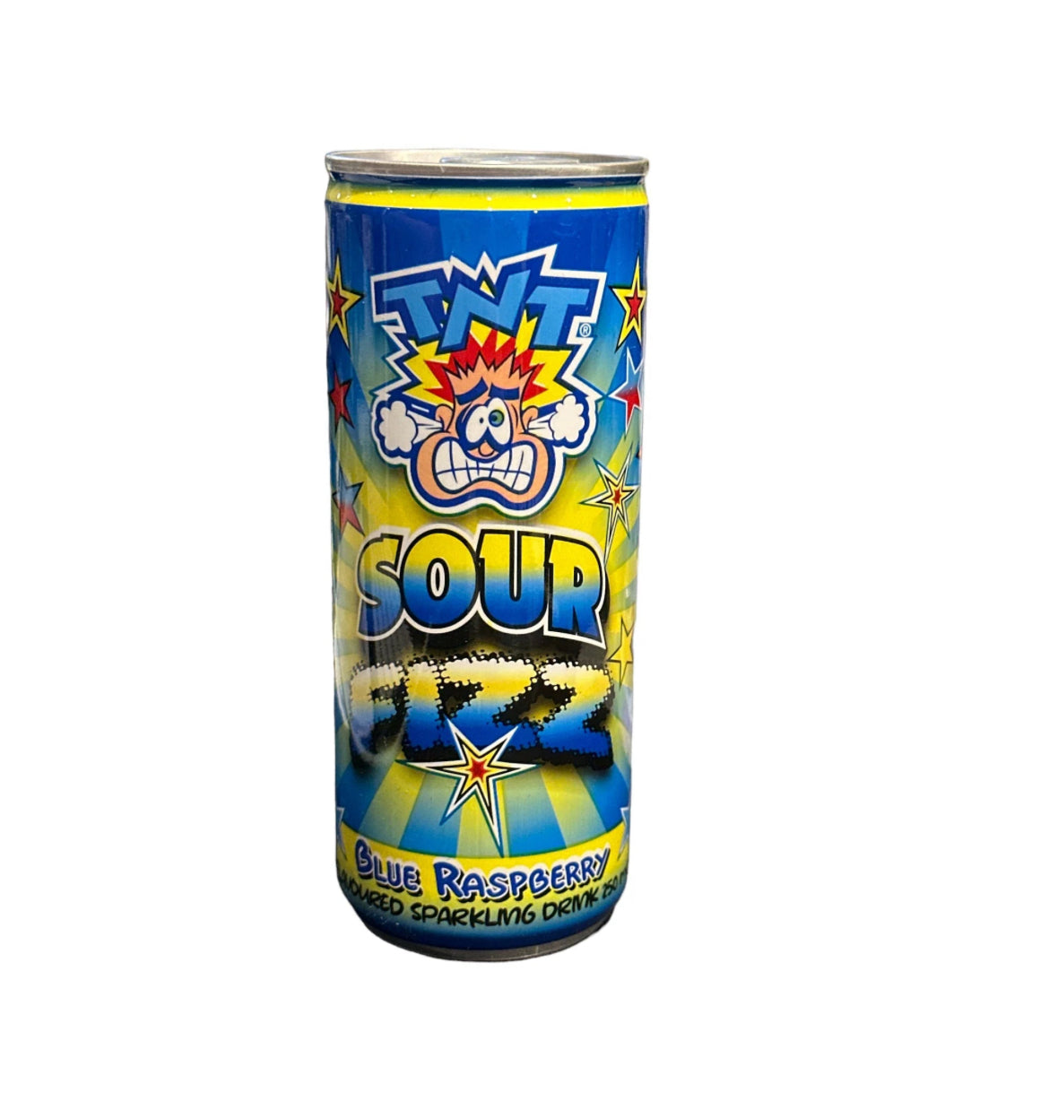 TNT - Sour Fizz Blue Raspberry 250ml – Tom's Confectionery Warehouse