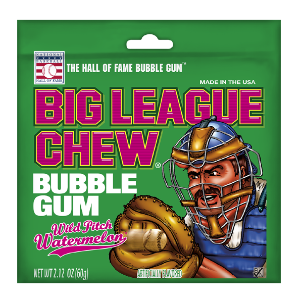 US Big League Chew Watermelon 60g
