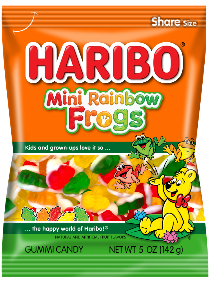 US Haribo Mini Rainbow Frogs 142g