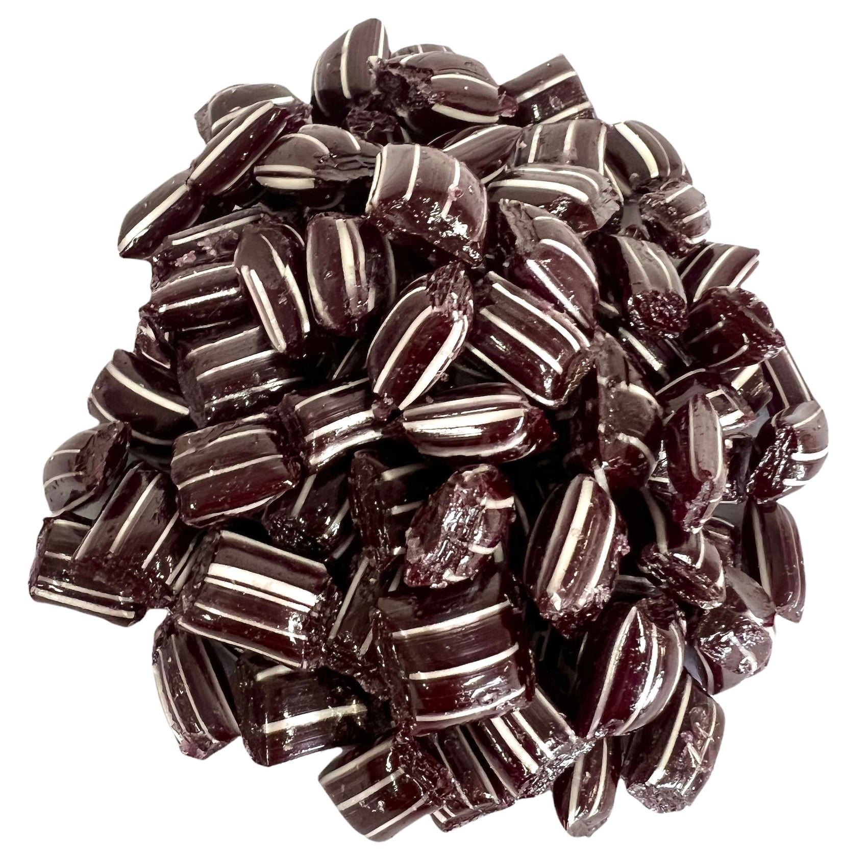 Sticky - Humbugs (Aniseed) Pillows Bag 100g – Tom's Confectionery Warehouse