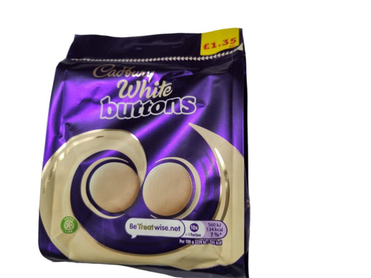 Cadbury Dairy Milk Giant Buttons White 85g