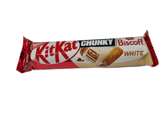 Kit Kat Chunky Biscoff White Chocolate 42g