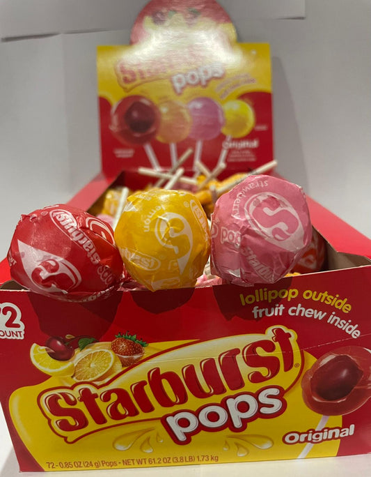 Starburst Lollipops Original 24g