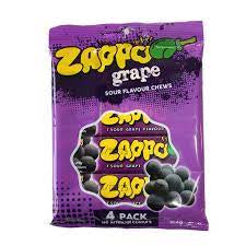 Zappo Grape 4pk 104g – Tom's Confectionery Warehouse