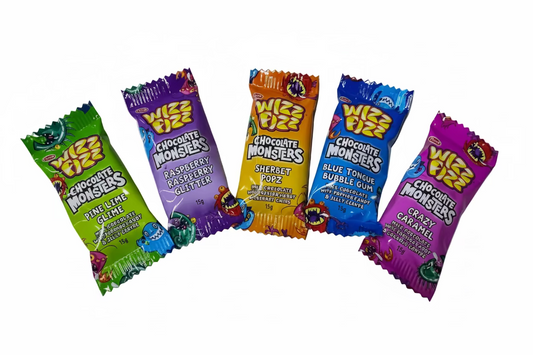 Wizz Fizz Chocolate Monsters 15g
