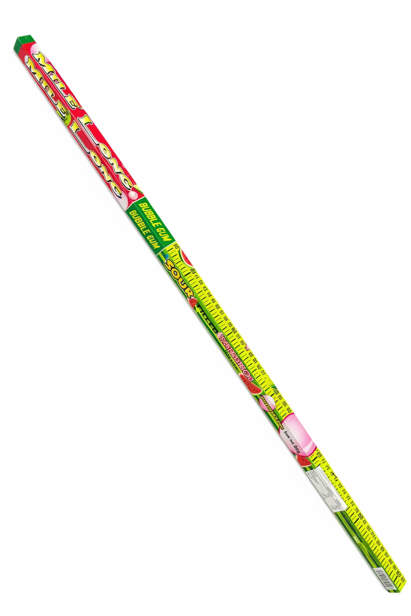 Mile Long Watermelon Bubble Gum 85g