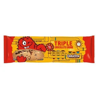Cookie Time Triple Choc 9x70g