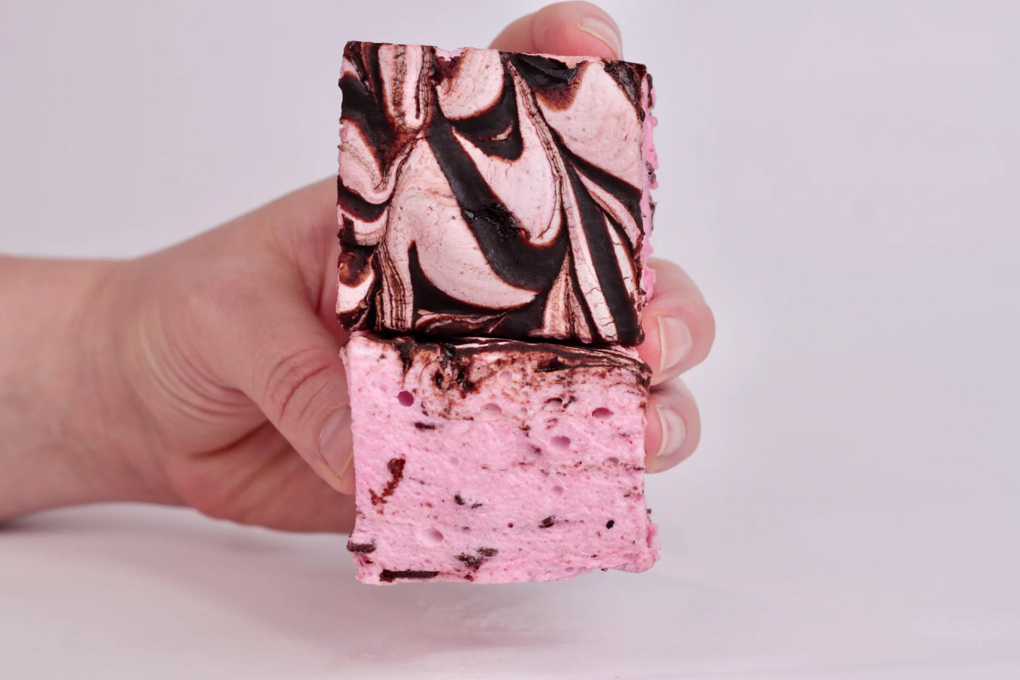 Marshmallow Co. Choc Raspberry Ripple Marshmallows 130g