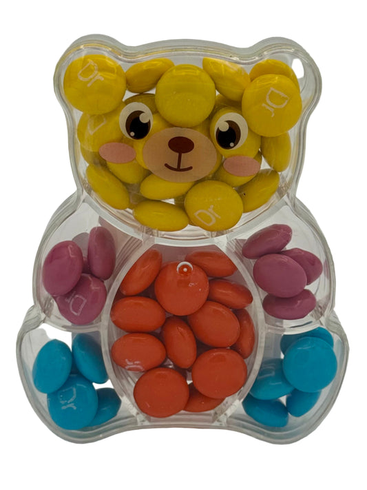 Dr Sugar Teddy Bear - Chocolate Beans Button 130g