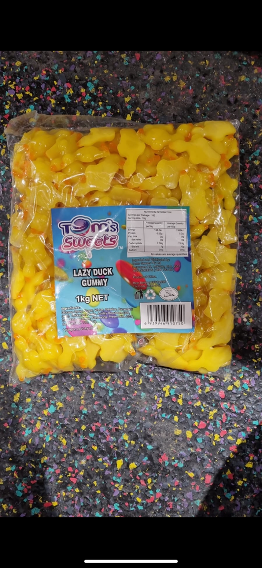 Tom's Sweets Lazy Duck Gummy 1kg