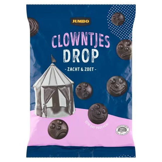 Jumbo – Clowntjes Drop (Assorted Sweet Licorice) 500g