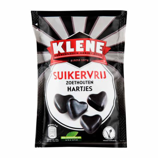 Klene Sugarfree Licorice Heart Shaped Sweetwood