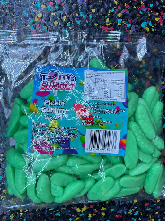 Tom’s sweets - Pickle Gummy 1kg