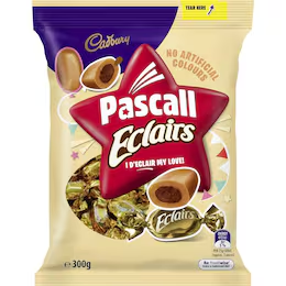 Cadbury Pascall Eclairs Chocolate Lollies 160g