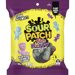 Sour Patch Kids Berry Lollies