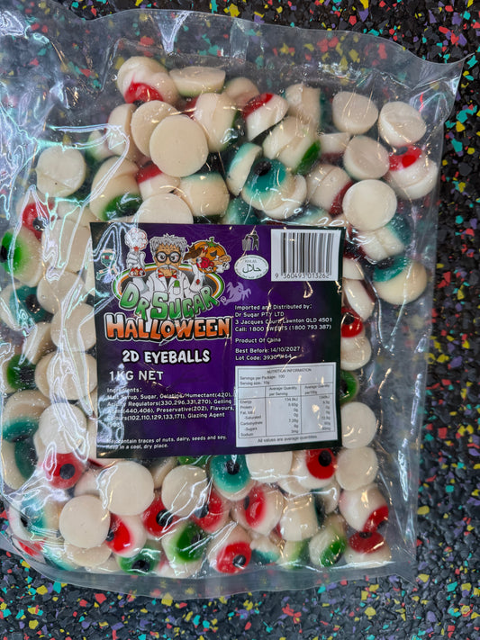 Dr Sugar - 2D eyeball gummy 1kg