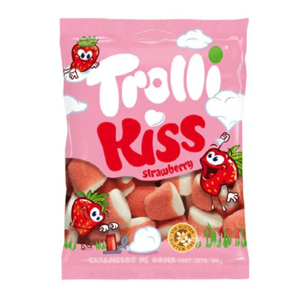 Trolli Kiss Strawberry 100g