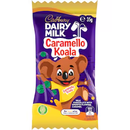 Cadbury Dairy Milk Caramel Chocolate Caramello Koala 35g