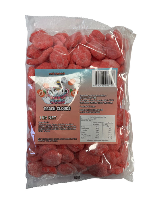 Dr. Sugar Peach Cloud Gummy 1kg