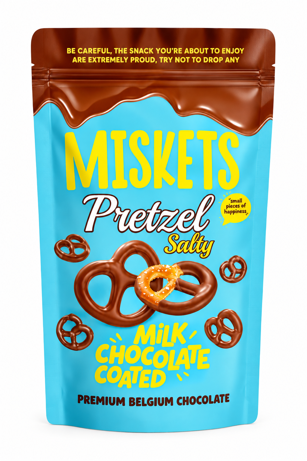 Miskets Pretzel Choc 80g