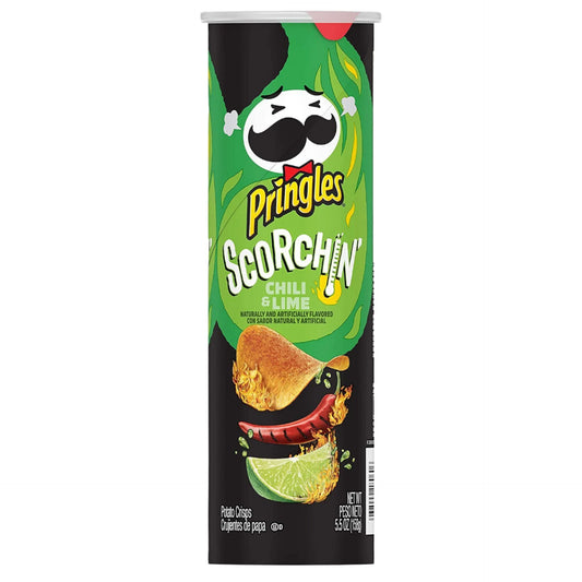 Pringles Scorchin Chilli Lime 156g