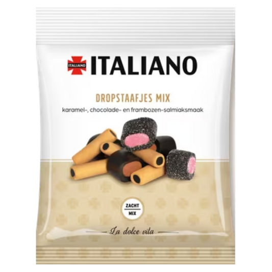 Dutch Italiano - Dropstaafjes Mix 170g