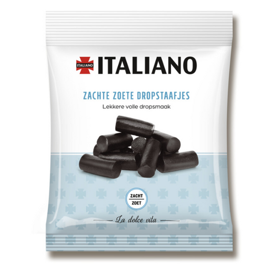 Dutch Italiano - Zachte Dropstaafjes 200g
