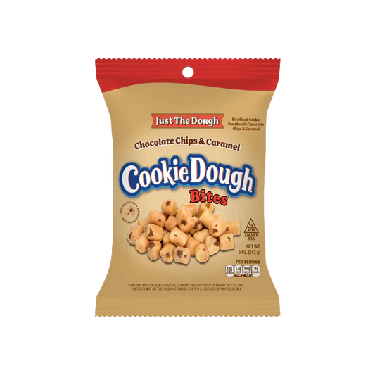 Cookie Dough Bites Choc Chip & Caramel  142g