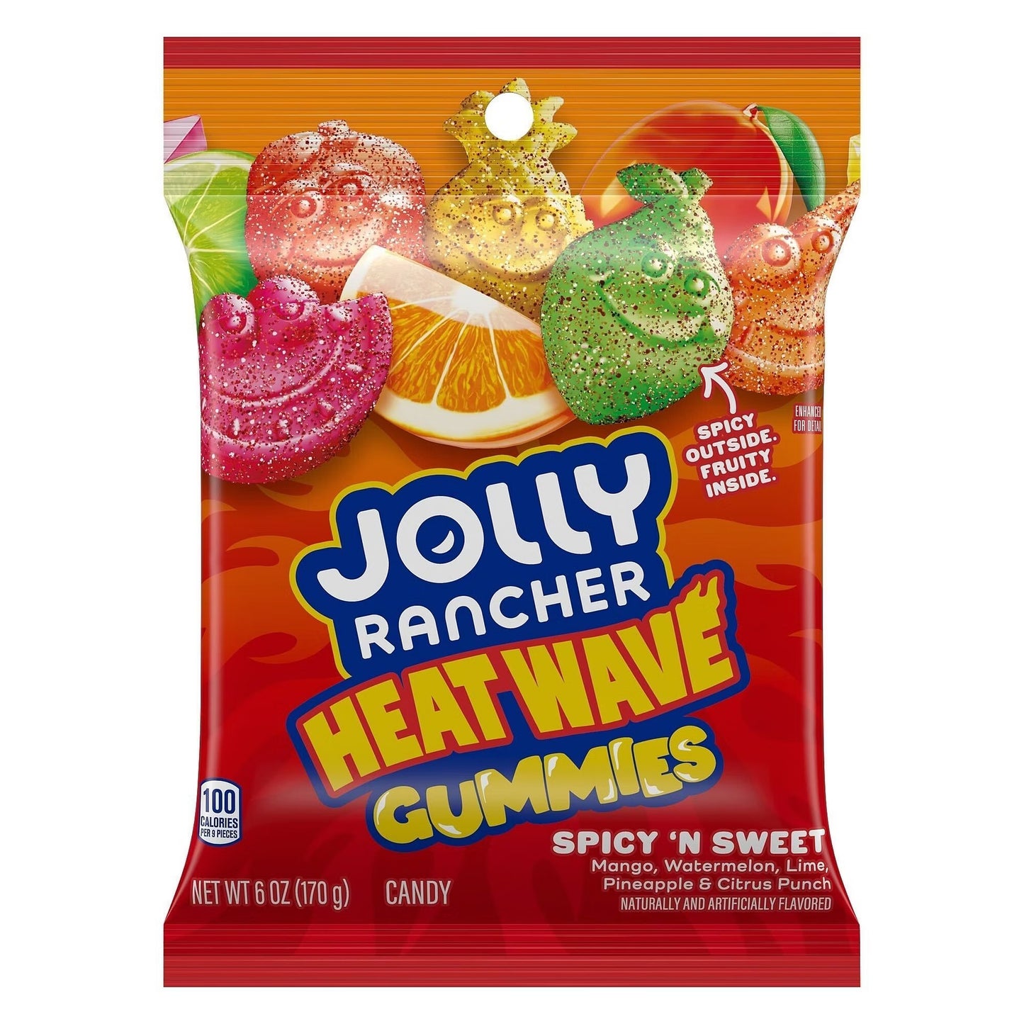 Jolly Rancher Gummies Heat Wave 170g
