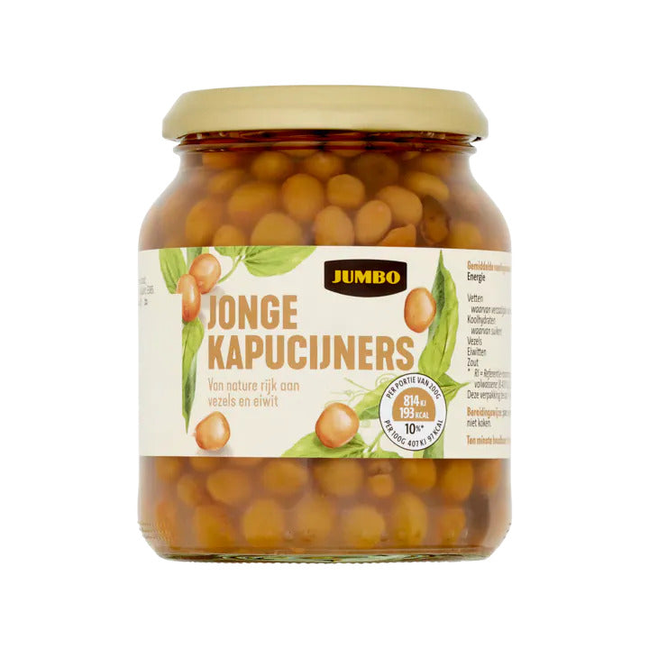 Jumbo - Kapucijners Jong (Marrowfat Peas) 350g