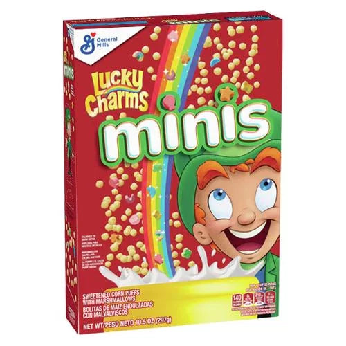 Lucky Charms Mini's Cereal 298g