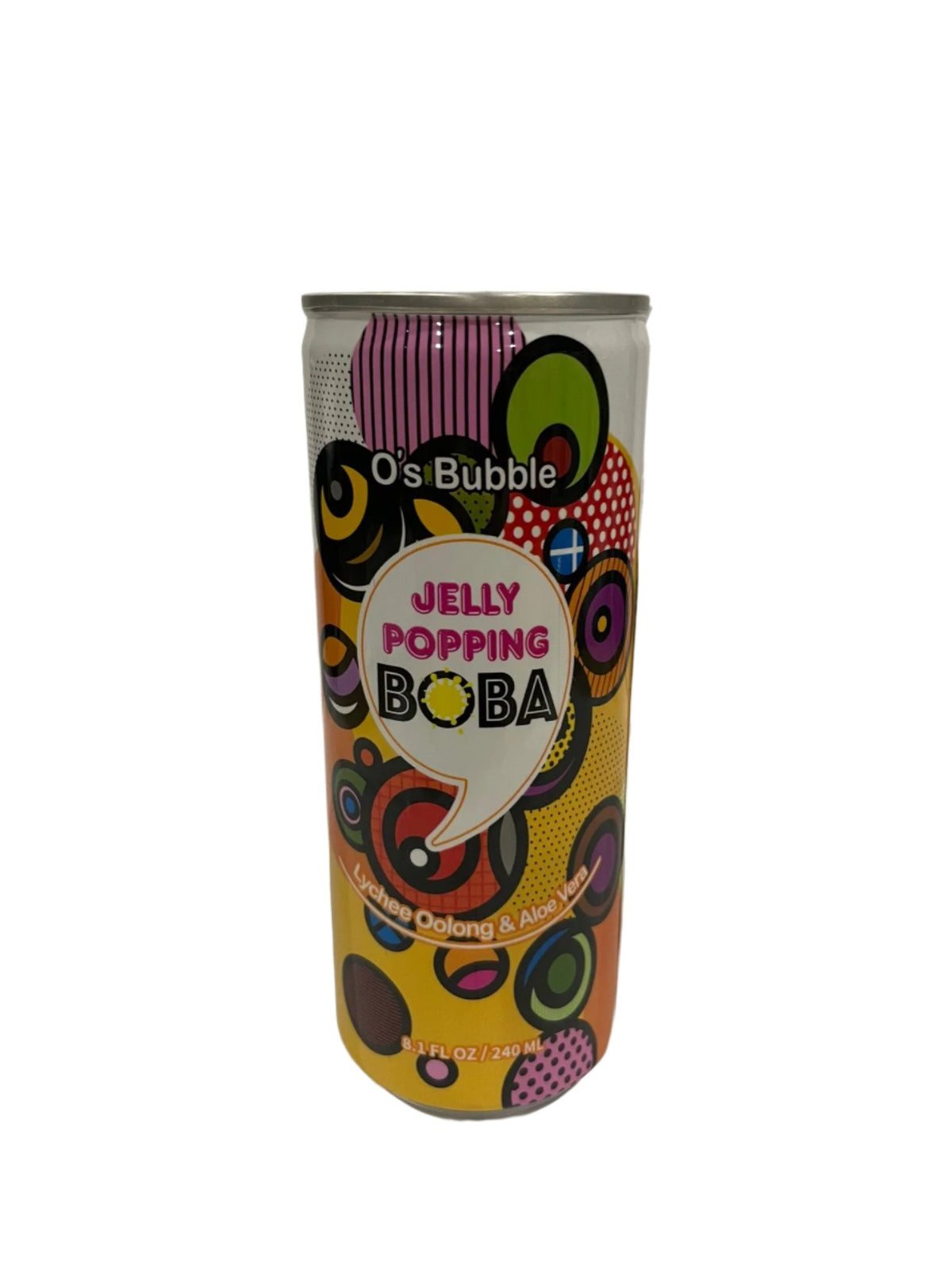 O's Bubble Lychee Oolong Tea can 240ml