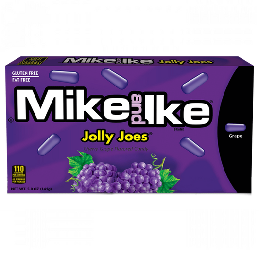 US Mike & Ike Jolly Joes Grape Movie Box 120g