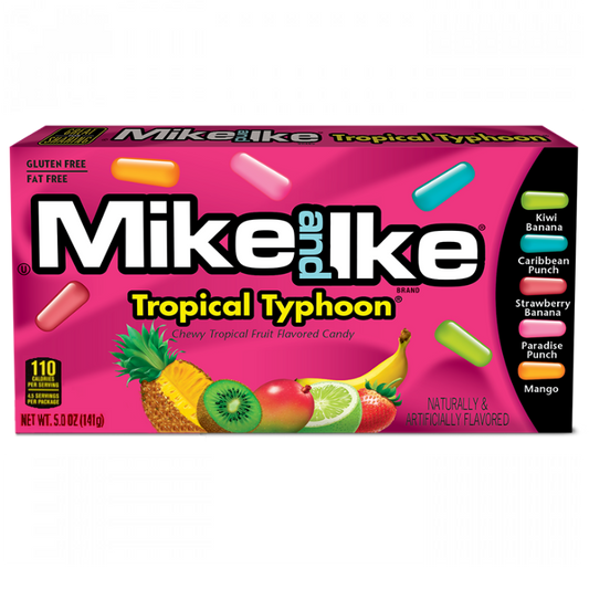 US Mike & Ike Tropical Typhoon Movie Box 120g