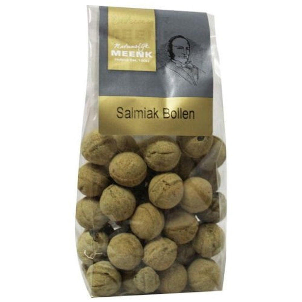 Meenk - Salmiak Ballen (Licorice Salmiak Balls Salt) 180g
