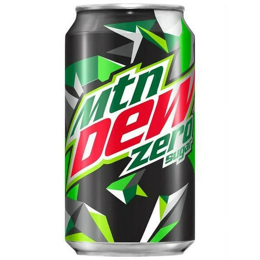 US MTN Dew Zero Sugar 355ml - Tom's Confectionery Warehouse