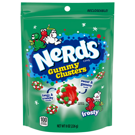 US Nerds Gummy Clusters Frosty  Bag 226g