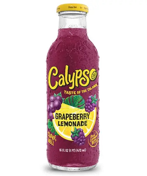 Calypso Grape Berry Lemonade  473ml - Tom's Confectionery Warehouse