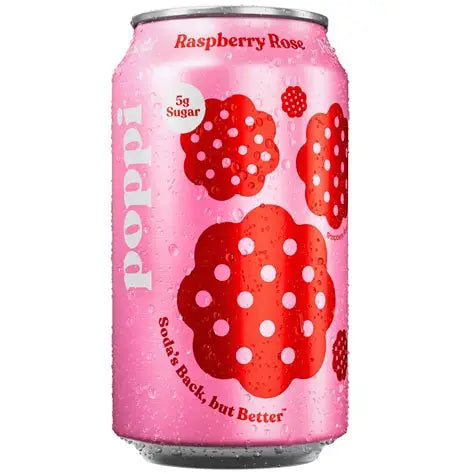 Poppi Raspberry Rose 355ml