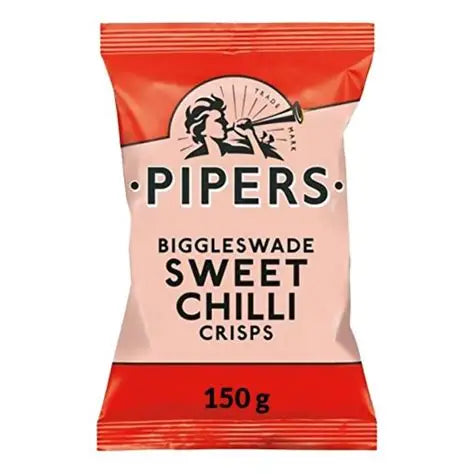 Pipers Biggleswade Sweet Chilli Crisps 150g