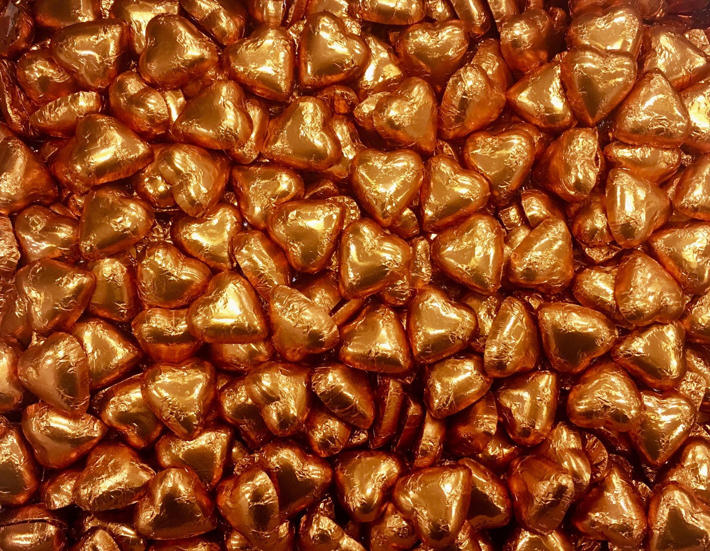 Pauls Chocolates Orange Milk Chocolate Hearts