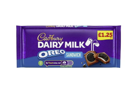 UK Cadbury Diarymilk Oreo Sandwich 96g